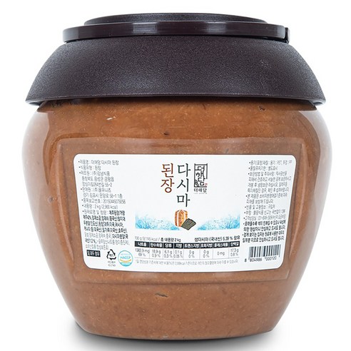 THE해담 다시마 된장, 2kg, 1개