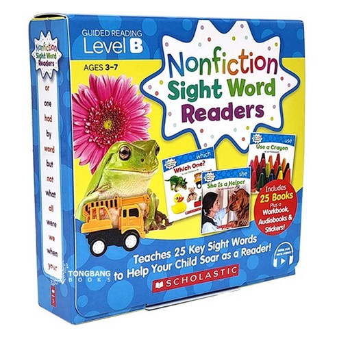 Nonfiction Sight Word Readers Level B : With Story Plus App - 강의방법/교재 | 쿠팡