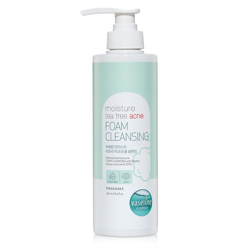 과일나라 바세린 모이스처 티트리 아크네 클렌징폼, 1개, 500ml