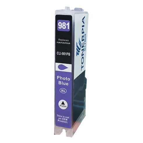 토너피아 캐논 호환잉크 CLI-981XL, 포토블루, 1개