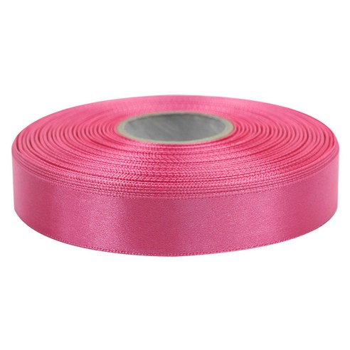 프리미엄 유광 단면 공단 리본 20mm, 49 진체리, 1개, 45m
