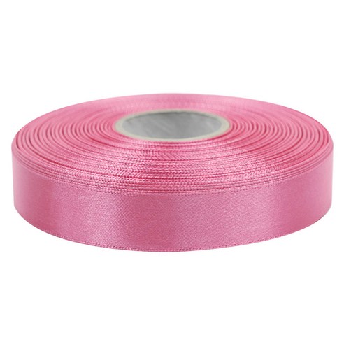 프리미엄 유광 단면 공단 리본 20mm, 35 체리, 1개, 45m