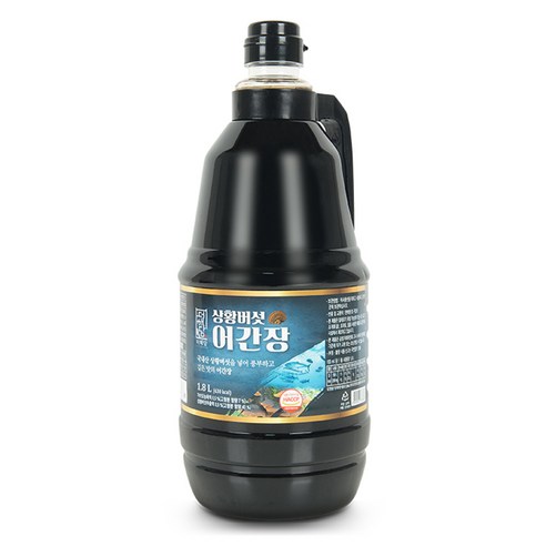 더해담 순창 상황버섯 어간장, 2개, 1.8L