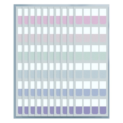 만들하비 인덱스 접착 메모지 대용량 07 파스텔컬러, 240개입, 1개