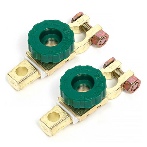 지오비즈 배터리 전원 차단장치 아연합금 2개 – 배터리전원 차단장치 아연합금 경차배터리