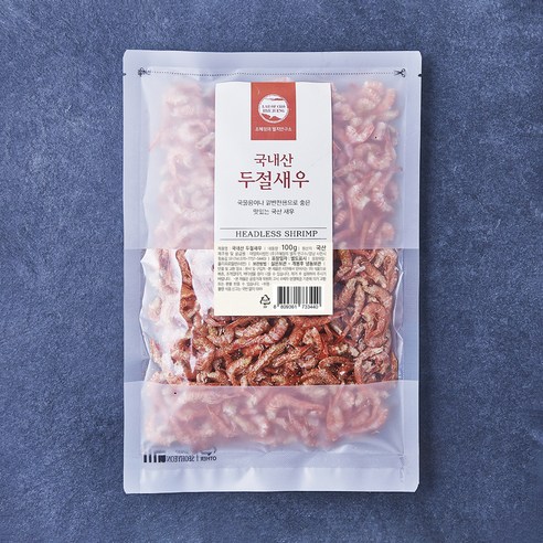 더더착한 홍새우살 (냉동), 1kg, 1개 볶음용새우 11 조혜정의멸치연구소 국내산 두절건새우 (냉동), 100g, 1개