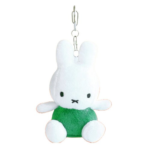 미피 SITTING 가방고리 봉제인형, 그린, 8cm, 1개