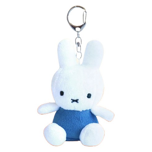 미피 SITTING 가방고리 봉제인형, 블루, 8cm, 1개
