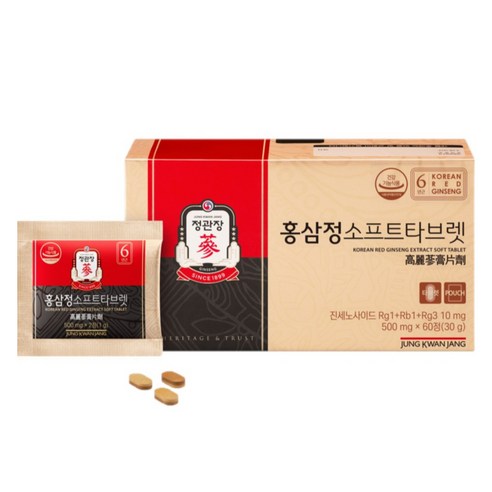 정관장 홍삼정소프트타브렛, 1개