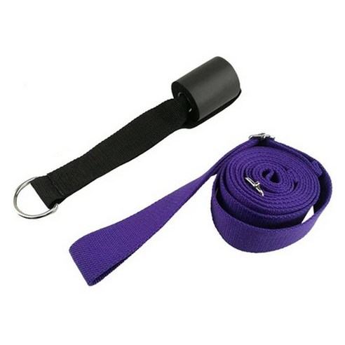 오늘의요가 스트레칭 벨트, 퍼플, 1개