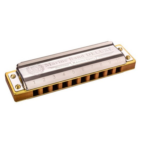 호너 하모니카 DT Marine Band Deluxe C, 혼합색상, 1개, M200501X