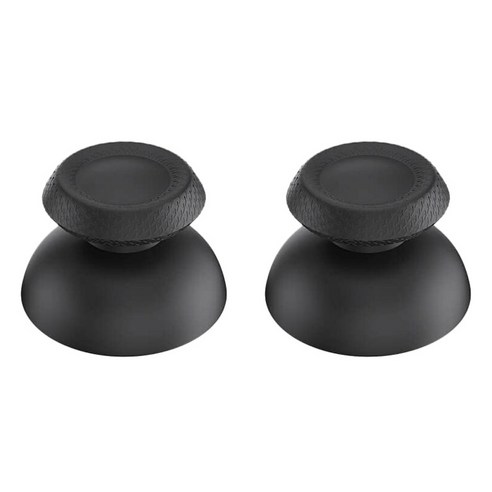 스페이스쉴드 PS5 듀얼센스 호환 아날로그 스틱 수리 부품 2개 세트 – 블랙