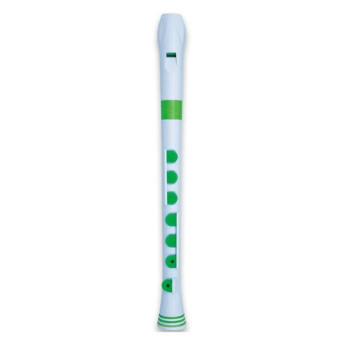 누보악기 리코터 RECORDER+ N320RDWGR-G, 화이트 + 그린, 1개