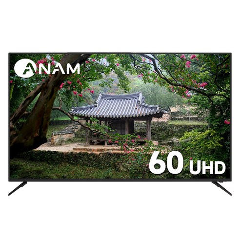 아남 4K UHD LED TV, CST-600IM, 고객직접설치, 스탠드형, 152cm(60인치)