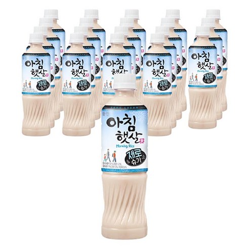 아침햇살 제로슈가, 500ml, 20개