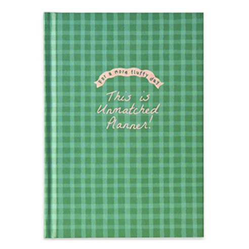 모노라이크 언매치드 프렌즈 6개월 만년형 다이어리, 08 Vintage green, 1개