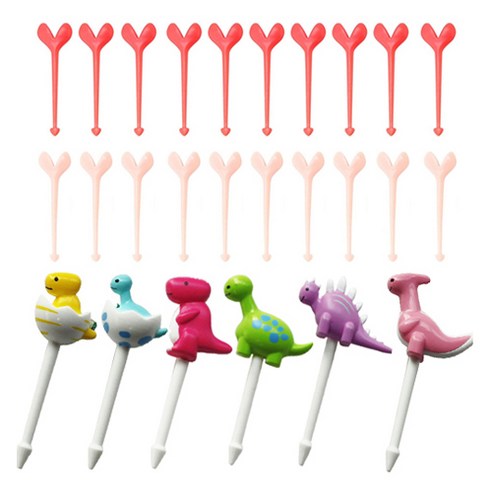 큐트미 하트픽 20p MP212 + 공룡픽 1탄 6p MP081 세트 B019, 1세트