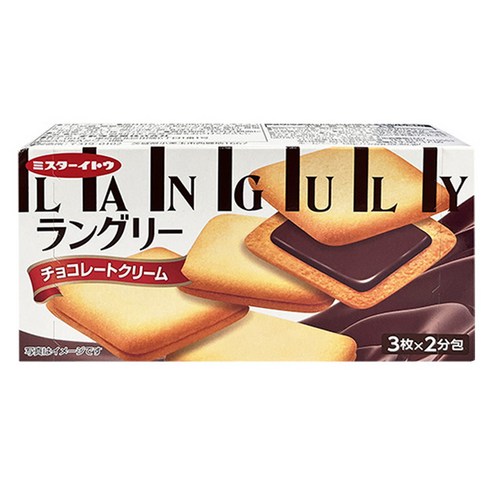랑그리 초코 크림샌드, 66g, 1개