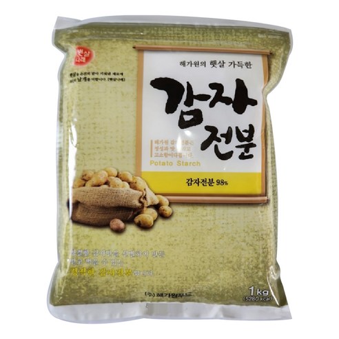 해가원 감자전분 98%, 1kg, 1개