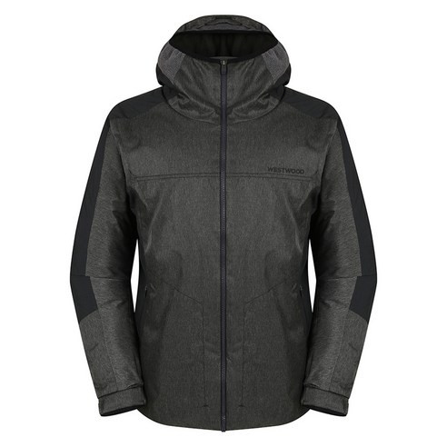 웨스트우드 남성용 배색 후드 패딩 자켓 WL4MTJP263