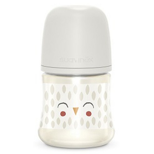 스와비넥스 유아용 보노미아 프리미엄 PA젖병, 150ml, 패더크림, 1개