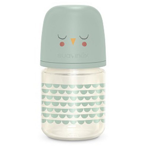 스와비넥스 유아용 보노미아 프리미엄 안심 유리젖병, 패더민트, 1개, 120ml