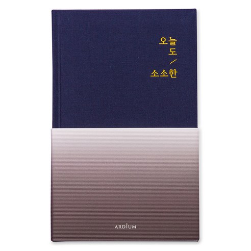 아르디움 오늘도 소소한 다이어리, 네이비피오니, 1개