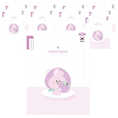 펜피아 1000 초등 제본노트 5칸쓰기, D퍼플, 10개