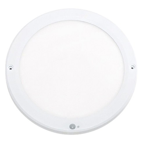 번개표 LED 엣지타입 원형 센서등 20W 220mm, 전구색, 1개