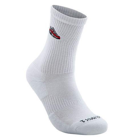 나이키 에브리데이 플러스 쿠션 크루 양말 FQ0327-100, 색상:화이트/블랙 / 사이즈:L_26호, 1개