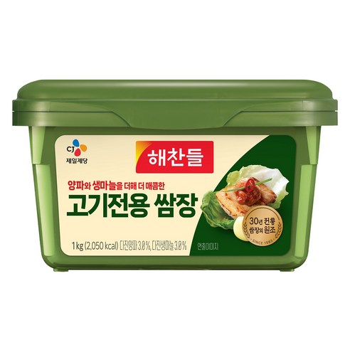 해찬들 고기 전용 쌈장, 1kg, 1개