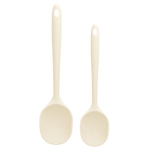 실리만 하모니 요리스푼 2종 세트 소 + 대 × 크림베이지 × 1세트, 구성품 × 색상 × 수량 섬네일