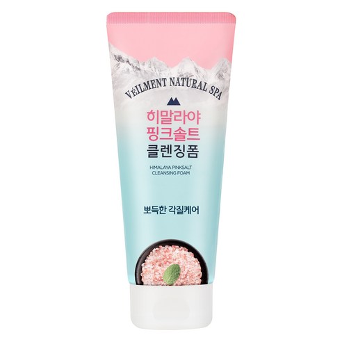 벨먼 내추럴 스파 히말라야 핑크솔트 클렌징폼 모공 딥클렌징, 200ml, 1개