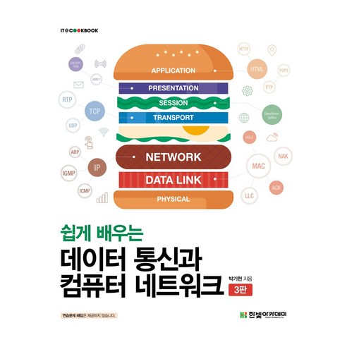 쉽게 배우는데이터 통신과 컴퓨터 네트워크, 한빛아카데미, 박기현