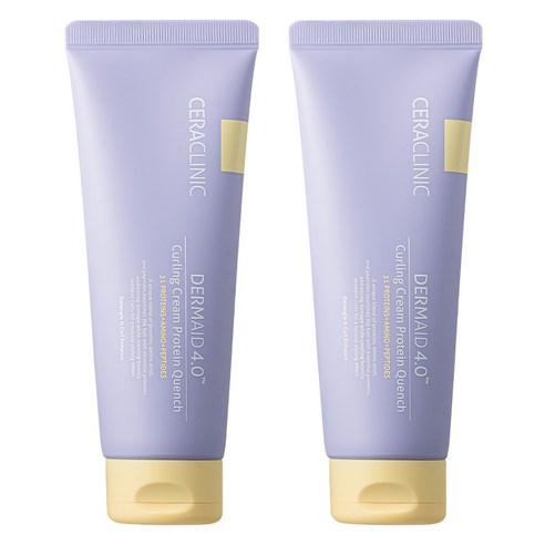 세라클리닉 더마이드 4.0 컬링 크림 프로테인 퀀치, 2개, 150ml