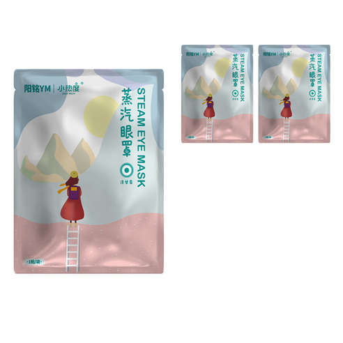 스몰웜 오와이규 힐링 온열 안대 카모마일, 3개, 10개입