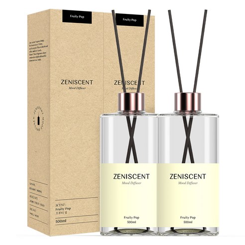 제니센트 무드 디퓨저, 프루티 팝, 500ml, 2개