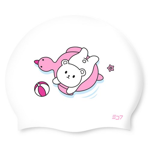 SD7 실리콘수모 SGL-CA513, 바캉스베베 화이트, 1개