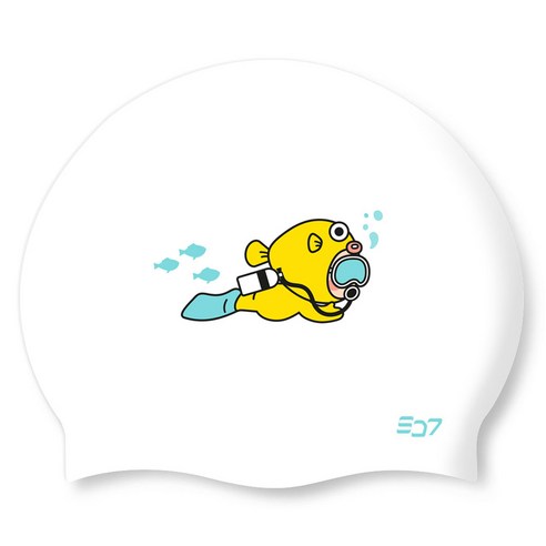 SD7 실리콘수모 SGL-CA516, 스쿠버다이빙핀보 화이트, 1개