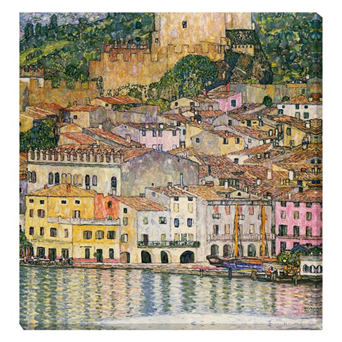 아트마트 구스타프 클림트 Malcesine on lake garda 캔버스액자