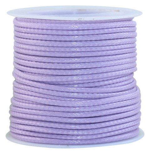 마다꾸미 가죽끈 DIY 포장용 팔찌만들기 재료 1.5mm x 10m, 인디퍼플, 1개