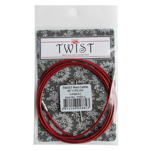 치아오구 트위스트 레드 케이블 L: 뜨개 생활에 혁신을 불어넣다 치아오구