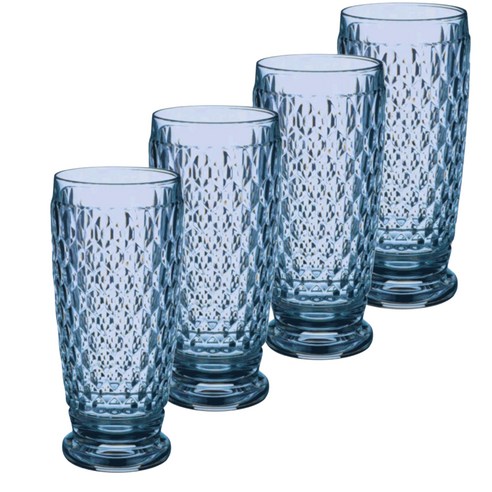 빌레로이앤보흐 보스톤 로블렛 롱드링크 400ml, 블루, 4개