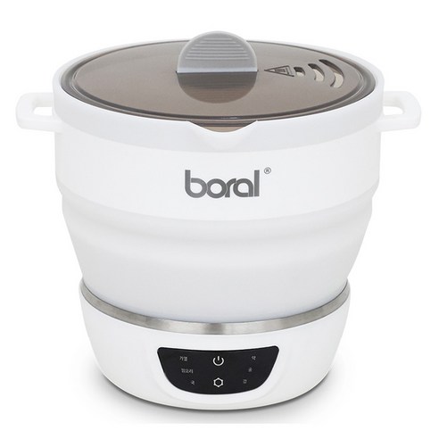 캠핑과 여행의 품격을 높이는 보랄 디지털 접이식 실리콘 전기 포트