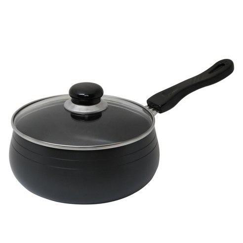 러브쿡 베이직 경질 편수냄비, 22cm, 혼합색상, 1개