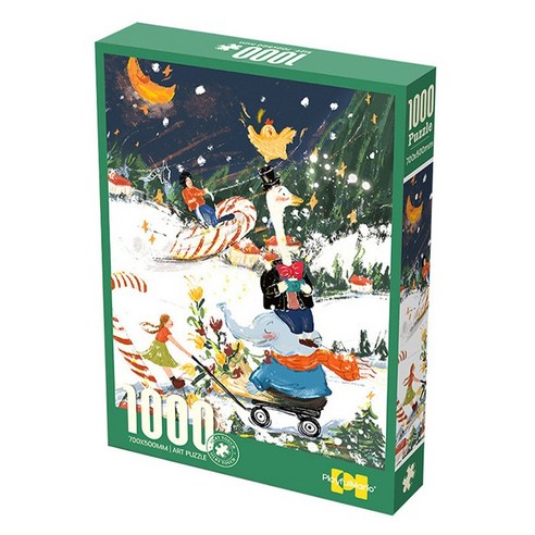 playfulmario 제이앤케이 화려한 배경의 퍼즐, 상품19, 1개, 1000피스