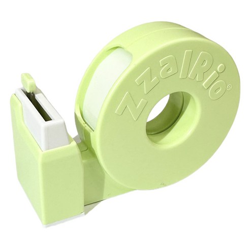 잘잘리오 아동용 안전 휴대용 테이프 디스펜서, 라임 민트, 1개