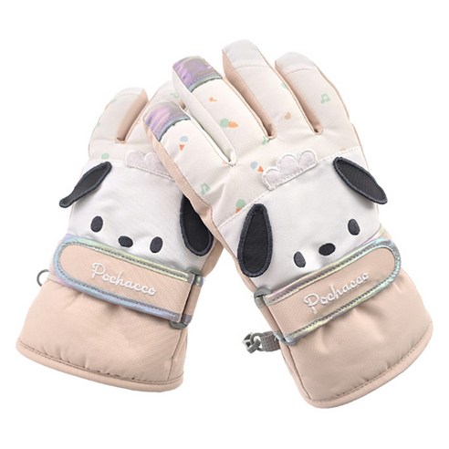 포근함과 귀여움이 한가득! 산리오 포차코 디저트 입체 방한장갑으로 겨울 추위 녹이기
