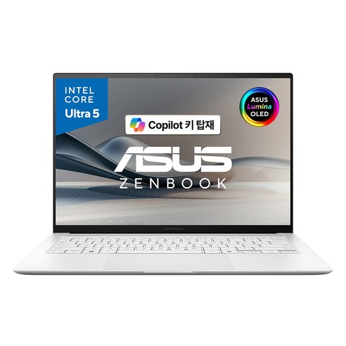에이수스 2024 젠북 S 14 OLED 코어Ultra5 루나레이크스칸디나비안 화이트 · UX5406SA-PV216W · 512GB · 16GB · WIN11 Home