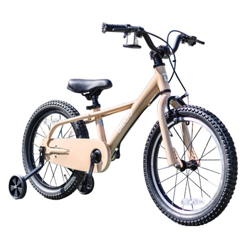 오투휠스 아동용 디에고 Kids A 네발 알루미늄 자전거 45cm 반조립, 베이지, 1개, 120cm